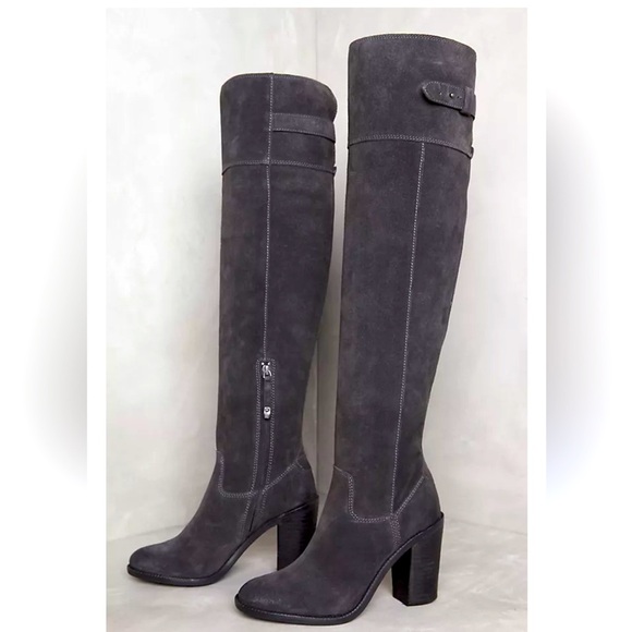 Dolce Vita Okana Boots – Dark Grey Suede – Size 6.5 - Picture 1 of 9